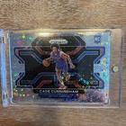 2021-22 Panini Prizm Cade Cunningham Fast Break Silver Disco Rookie Variations