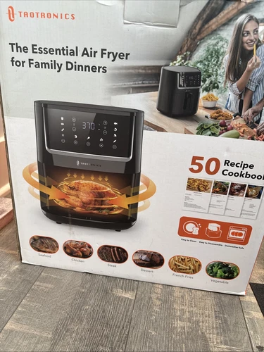 TaoTronics TT-AF001 Air Frying Oven with Touch Control Panel - Black