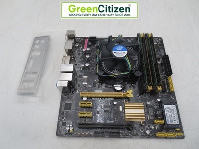 ASUS Q87M-A/TYCO-SI LGA1150 Micro-ATX Motherboard i3-4130 16GB RAM 256GB SSD
