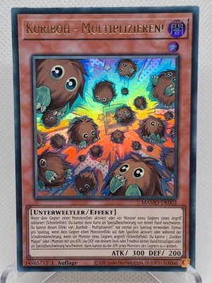Kuriboh - Multiplizieren! MAMO-DE002 Ultra Rare Deutsch NM Yugioh