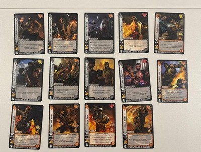14 Lot Scorpion MKX UFS Cards