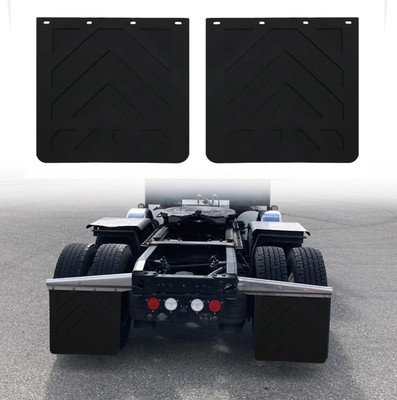 24 x 24Inch Mud Flaps for Semi Trucks PVC Polymer Tractor Trailer Heavy Duty ...