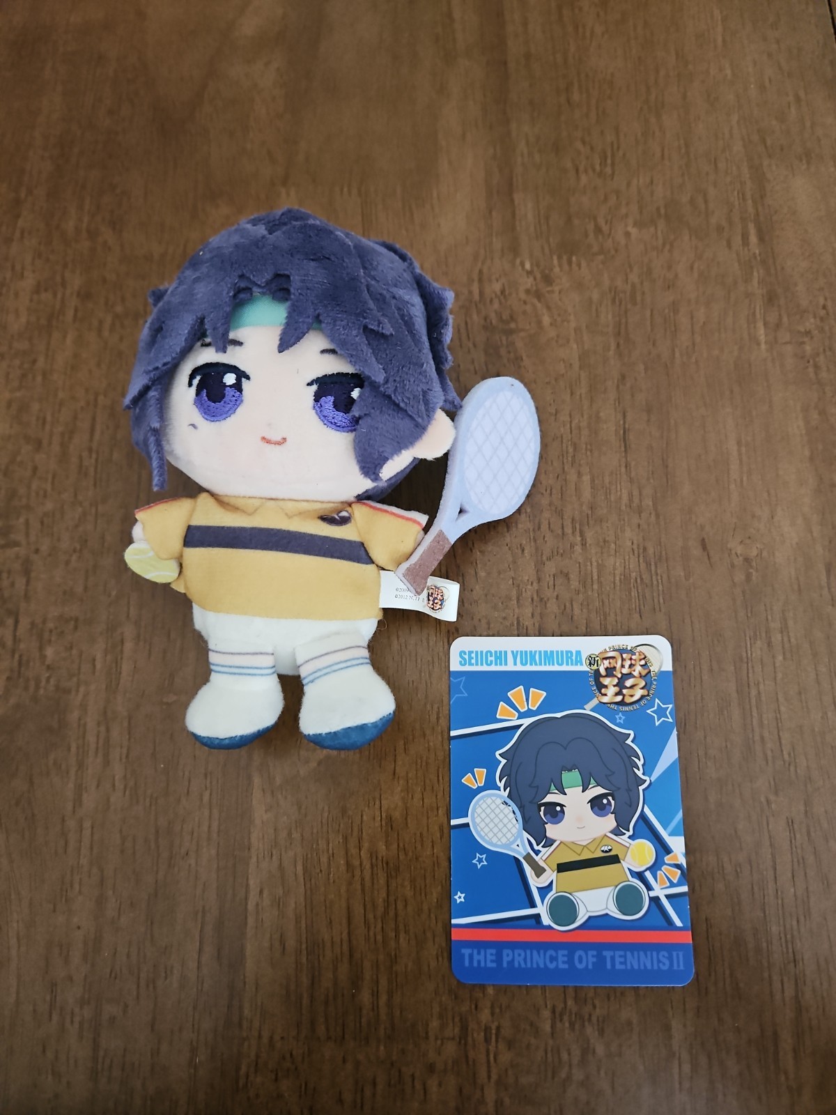 Prince of Tennis Seiichi Yukimura Plush Toy Keychain