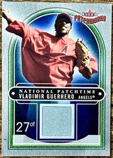 2004 Fleer Patchworks, Anaheim Angels, 276/350  Vladimir Guerrero OF # NP/VG