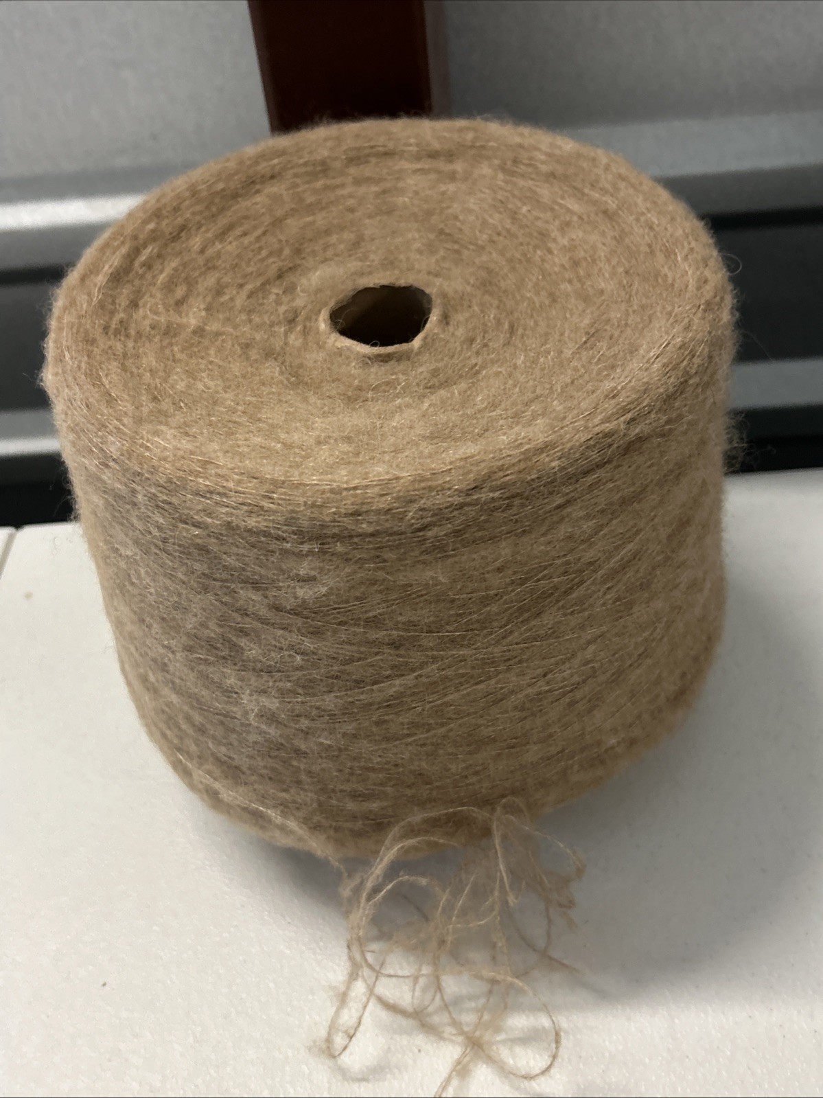 Cone Spool #1 Novelty BABY / Alpaca Merino Yarn w/Nylon 2lb 4oz 1040gr 3009 C