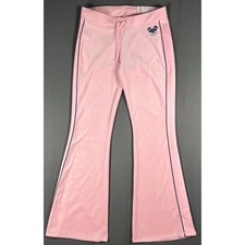 Juicy Couture Velour Flare Pants Women s Size Medium Embellished NWT