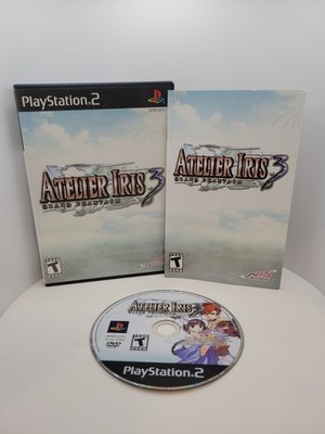 Atelier Iris 3 Grand Phantasm PlayStation 2 PS2  Authentic and Tested CIB