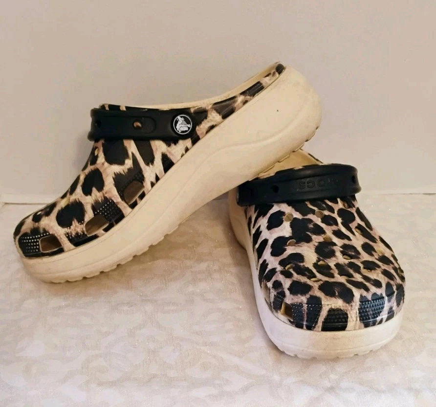 Crocs Animal Print Clog Comfort Shoes for Women for sale | eBay