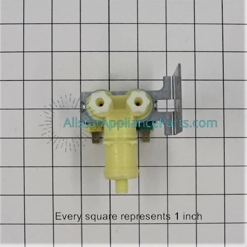 Válvula de agua secundaria de doble bobina para refrigerador Frigidaire 218832401 Foto 2 de 4