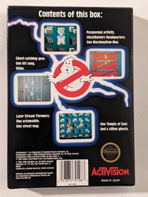 Ghostbusters (Nintendo Entertainment System) -- NES -- Activision -- Complete