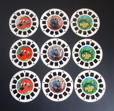 Disney View Master Reels Lot A Bugs Life Thomas Train Clifford 3 sets 9 slides