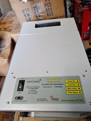 Sentinel VCG-6NG Variable C02 Generator Natural Gas CO2 C02