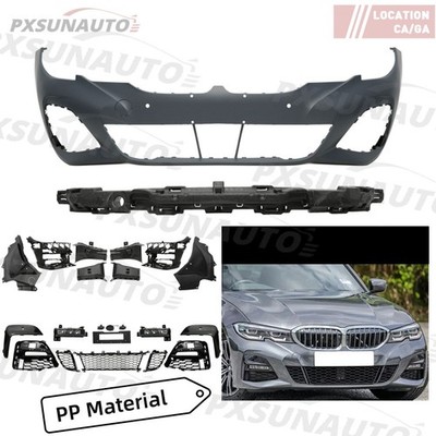 Front Bumper Cover W/Fog For BMW 3 Series G20 2020-2021 Fit M-Tech NO ACC