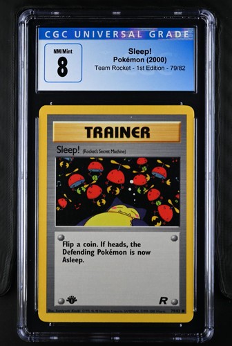 Sleep! (1st Edition) graded CGC 8 for sale on eBay