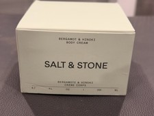 Salt Stone Body Cream Bergamot Hinoki 6.7 fl oz 200mL