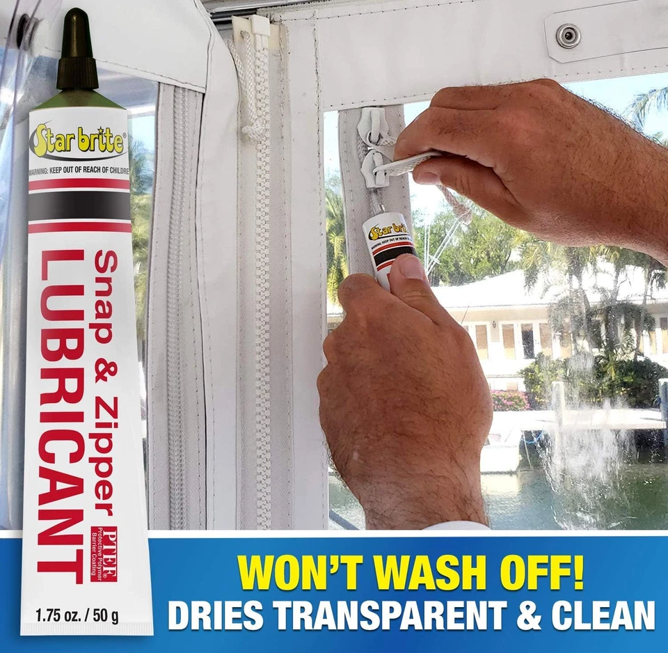 Lubrificante per Cerniere Lampo E Bottoni Automatici - Trasparente, Non Macchia  - Immagine 3 di 4