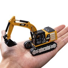 1:64 Scale Remote Control Mini Excavator - Full-Scale Model Engineel1