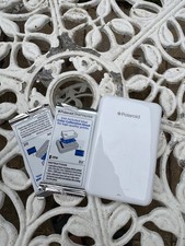 Polaroid Zip Mobile Photo Printer White Zink Zero Ink Instant Photo VGC 10 Sheet