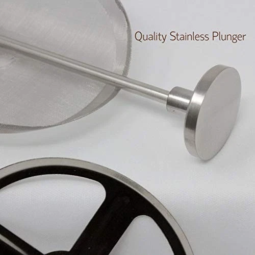 Cafe Crush Club French Press 5pc Stainless 5pc Replacement Parts - Flat Top - Image 4 of 4