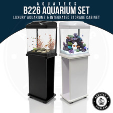 Aquatees B226 | 10L Luxury Aquarium Fish Tank and Cabinet Set