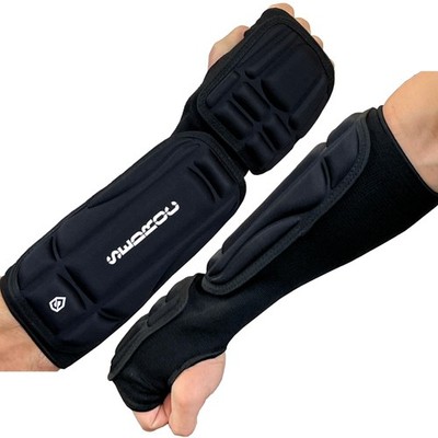 Pro Forearm Guards Protective Padded Arm Sleeves with Hand and Arm Pads 1 Pair