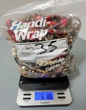 5 Pound Lbs Unsearched Huge Lot Jewelry VTG Vintage Modern Junk  Wear Tangled
