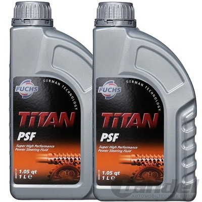 2-Liter FUCHS TITAN PSF ZENTRAL-HYDRAULIKÖL SERVOLENKUNG LENKGETRIEBEÖL MB 236.3