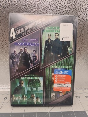 4 Film Favorites: the Matrix Collection (DVD) New Factory Sealed