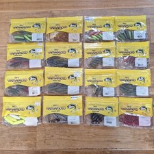 Gary Yamamoto Imo Worm Set Soft Plastic Fishing Lures Near Mint