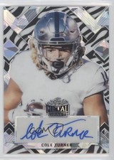 2022 Leaf Metal Draft Portrait Zebra Crystals 1/5 Cole Turner #PA-CT2 Auto v7j
