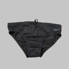 Speedo Men black Essential Eco Endurance swim Brief Swimwear size 32 34 36 38