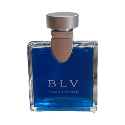 Bvlgari BLV Pour Homme Men's Fragrance Eau de Toilette Blue Bottle