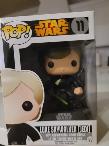 Funko Pop STAR WARS #11 LUKE SKYWALKER JEDI FREE SHIP LOWER 48 STATES