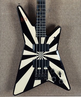 1985 Washburn Rudy Sarzo B-70RS Bass Guitar RARE Set-Neck Version