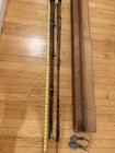Rare (2) Salmon  Fly Rod Fishing G. Little London w Original Case. NICE COND — photo 8