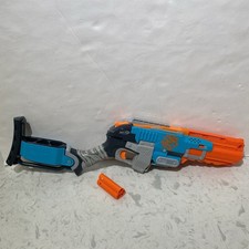 NERF Zombie Strike Sledgefire Blaster Dart Gun Shotgun With Orange Nerf Shell