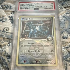 Pokemon TCG Dialga G 7/127 Platinum Holo Rare League Promo PSA 7 English 2009 on eBay