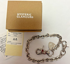 HYSTERIC GLAMOUR WOMAN ON SKULL PICK Wallet Chain Brass Zinc Alloy 44cm Pick