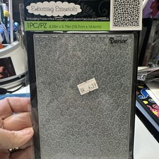 Darice Embossing Folder Mini Daisy Flowers Plastic 4.25x5.75