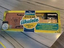 The Electric Strum Box Ukulele Complete Kit Includes Ukulele, Book, and CD