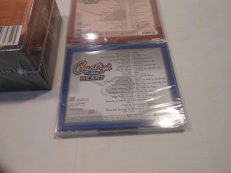 Various Country's GOT HEART 5 CD Box Set + MORE, 2004/06/10 Time Life BRAND NEW - Image 4 of 4