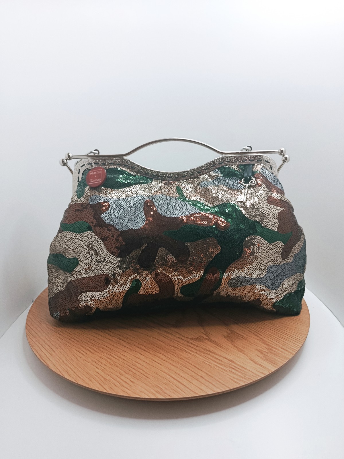 Bolso de Mano Lentejuelas camuflaje