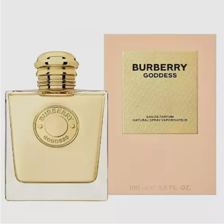 Burberry Goddess Eau de Parfum 3.3 oz Luxe Floral Vanilla Scent for Women-image