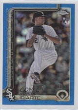 2025 Topps Chrome Logofractor Edition Blue Refractor 60/150 Jairo Iriarte 13ql