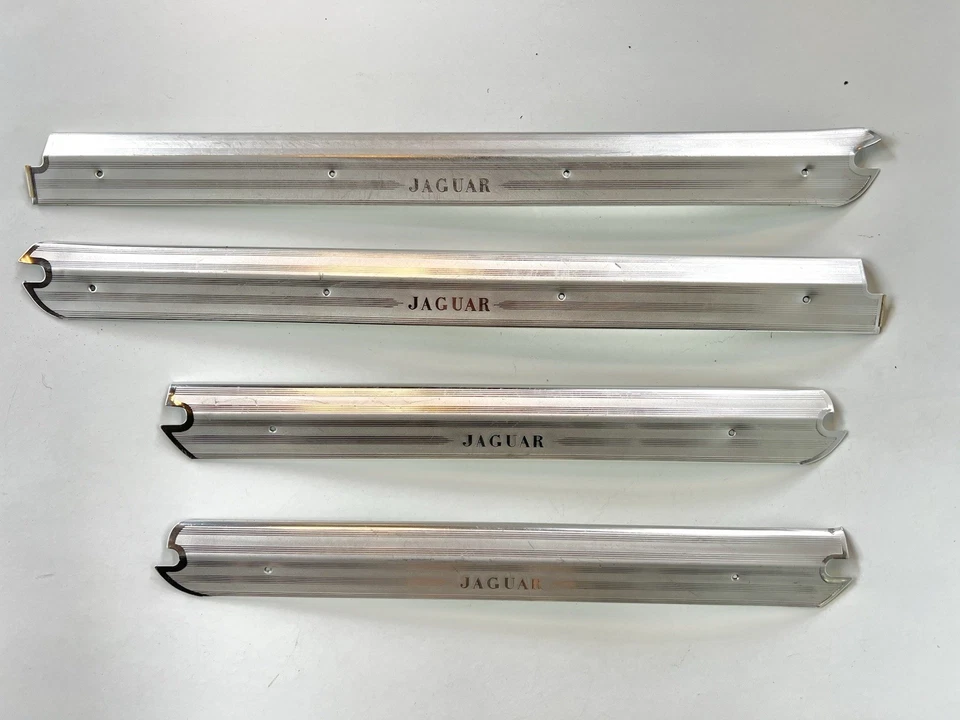 Juego de 4 placas basculantes de puerta Jaguar XJ6 1984 serie 3 III 1980-1987 Foto 2 de 4