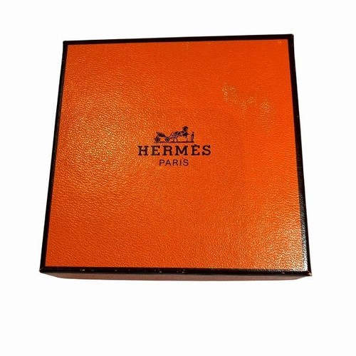 Hermes Bangle Bracelet Black x gold GM enamel w/Case Vtg - 第 23/24 張圖片