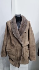 Montone  shearling donna Vinci marrone taglia  46  cod. AN477