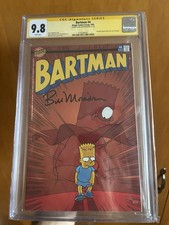 Bartman #4 CGC 9.8 SS Bill Morrison Signed ASM #50 Homage Simpsons