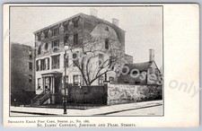 Brooklyn Eagle: #186 St James Convent Johnson/Pearl St New York Vintage Postcard