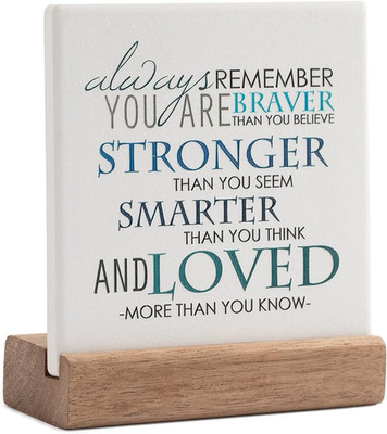 Inspirational Quotes Desk Decor Gifts for Women Best Friend Encouragement Cheer 